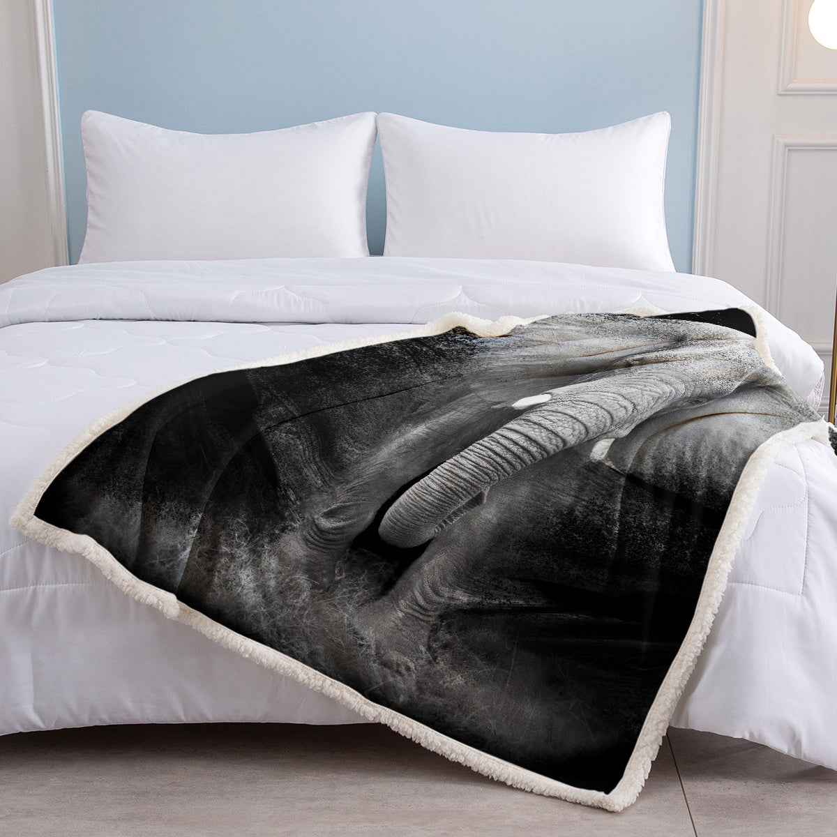 SHERPA ELEPHANT BLANKIE