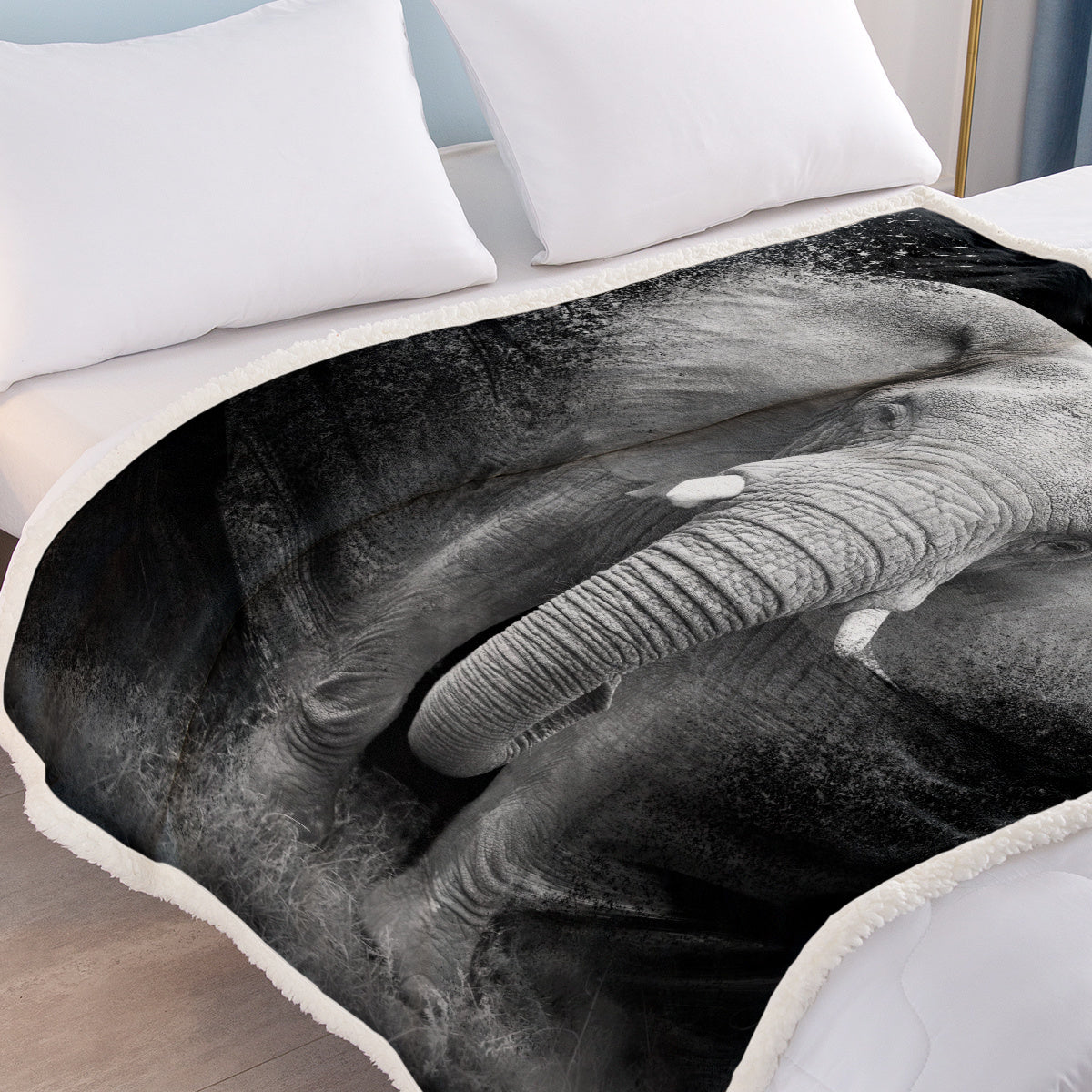 SHERPA ELEPHANT BLANKIE
