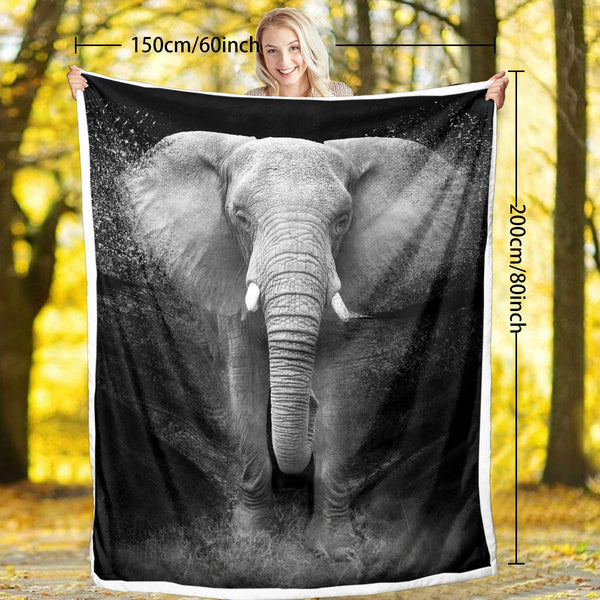 SHERPA ELEPHANT BLANKIE